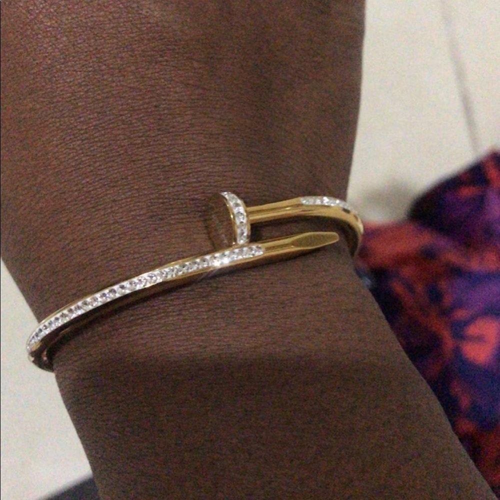 nail gold bracelet from Amazon